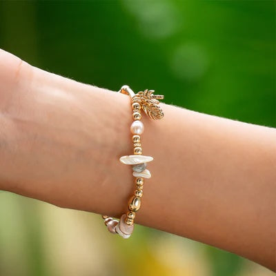 ChloBo Hopeful Shores Bracelet - Gold