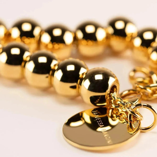 Vanessa Baroni Mini Beads Bracelet - Gold