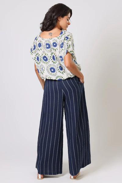 Traffic People Whispers Top - Blue