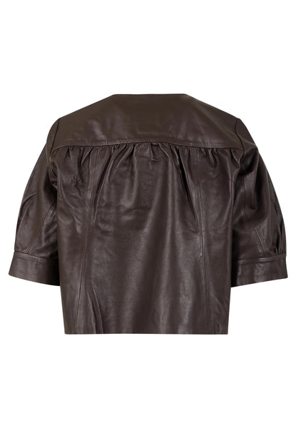 Coster Copenhagen Leather Jacket - Brown