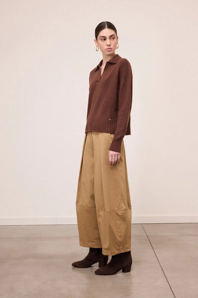 Ottod'Ame Wide Leg Trousers with Pleats