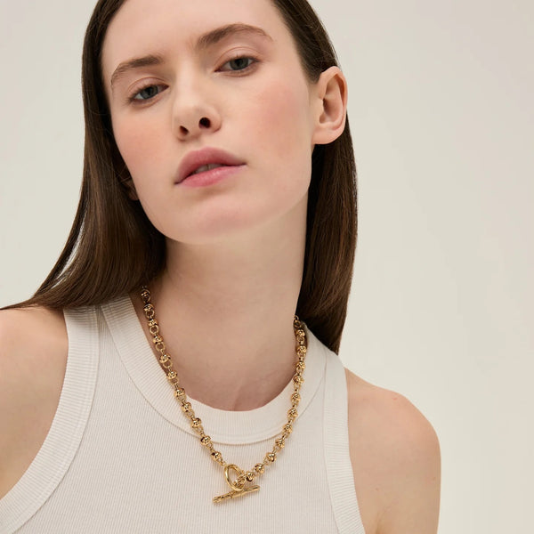 Gas Bijoux Atik gold Chain necklace