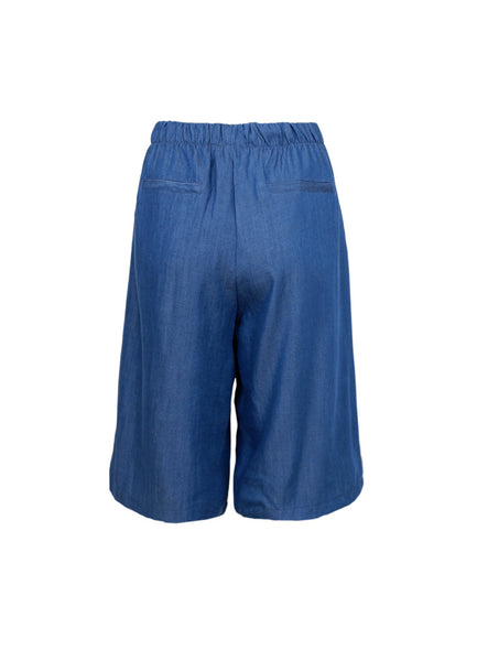 Black Colour BCPueblo Tencel Shorts - Denim Blue