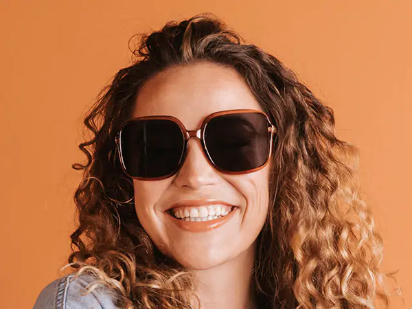 Goodlookers Polarised Sunglasses Charlotte - Brown