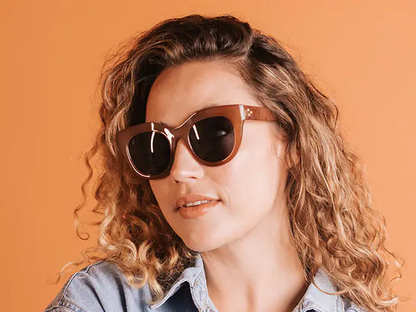 Goodlookers Polarised Sunglasses Mia - Brown