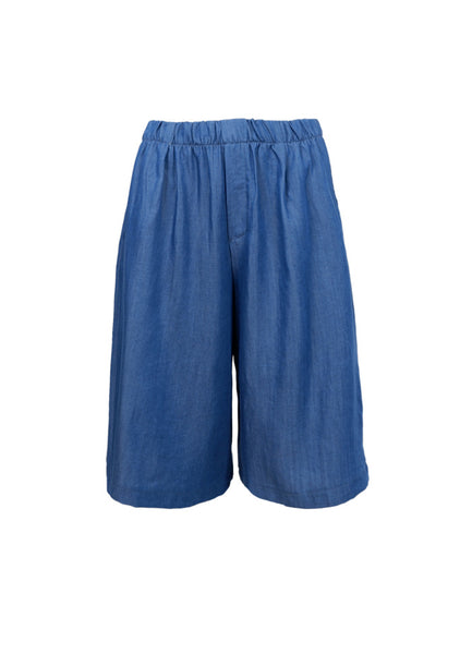 Black Colour BCPueblo Tencel Shorts - Denim Blue