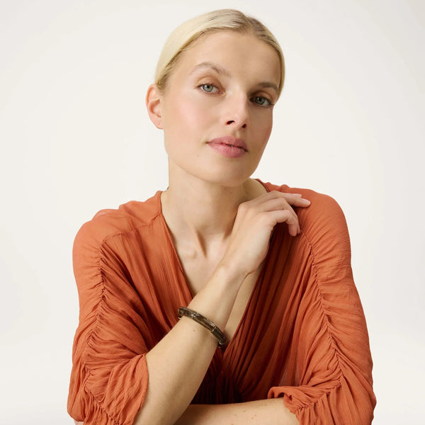 Vanessa Baroni Great Bracelet - Mustard Marble