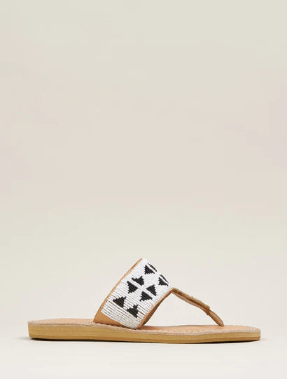 Laidback London Heron Toe Post Sandal - Leather