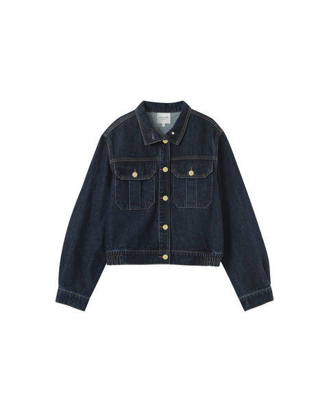 Grace & Mila Primrose Denim Jacket - Dark Denim