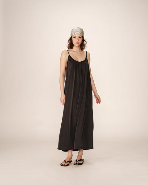 Grace & Mila Pivoine Maxi Sundress - Black
