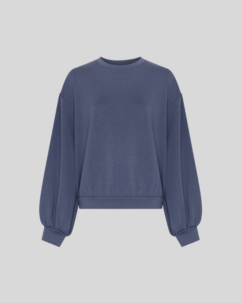 MSCH Brionna Ima Q Sweatshirt - Vintage Indigo