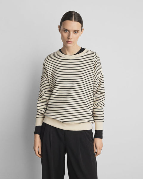 MSCH Copenhagen MSCHIma Q Sweatshirt STP - Oatmeal/Black