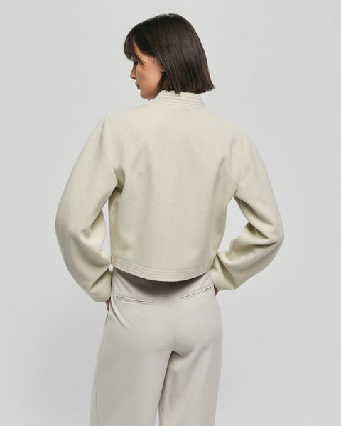 MSCH Copenhagen Sari Esmeralda Jacket - Oatmeal