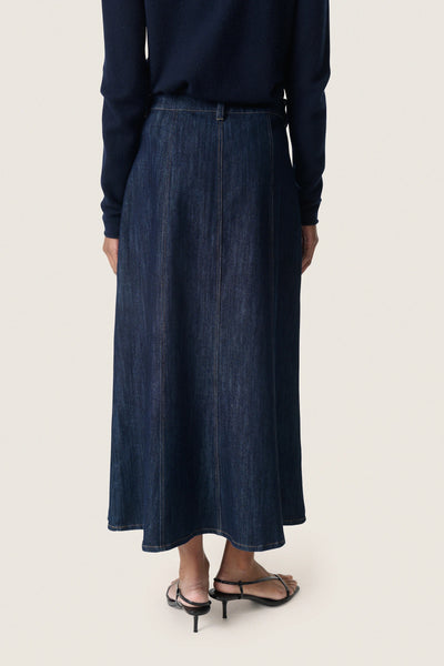 Soaked In Luxury SLNinnie Denim Skirt