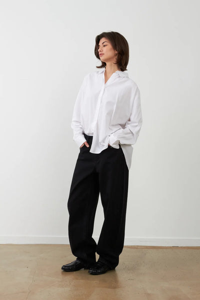 Orfeo Palma Oversized Shirt - White