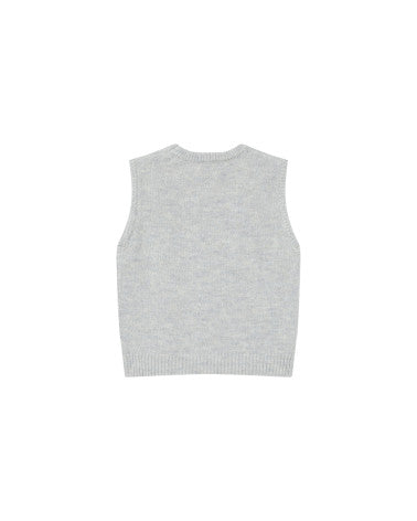 Grace & Mila Say Sleeveless Wool 7 Alpaca Tank - Grey