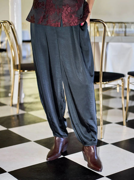 Black Colour BCLucinder Balloon Trouser - Black