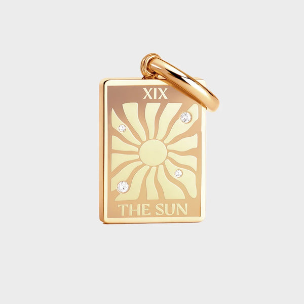 COLURi Sun Tarot Charm - Gold