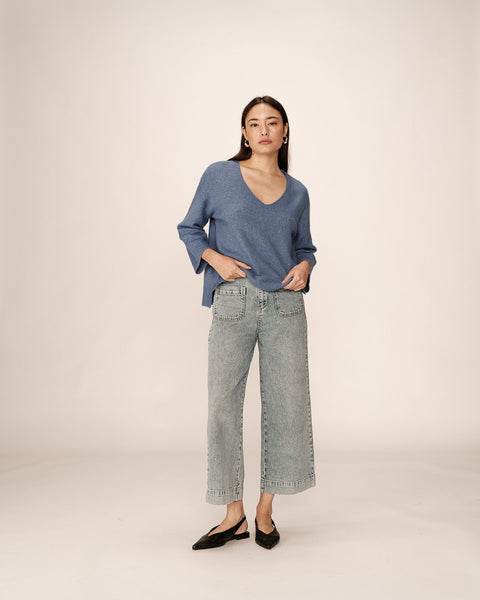 Grace & Mila Paltrow Loose Seater - Blue