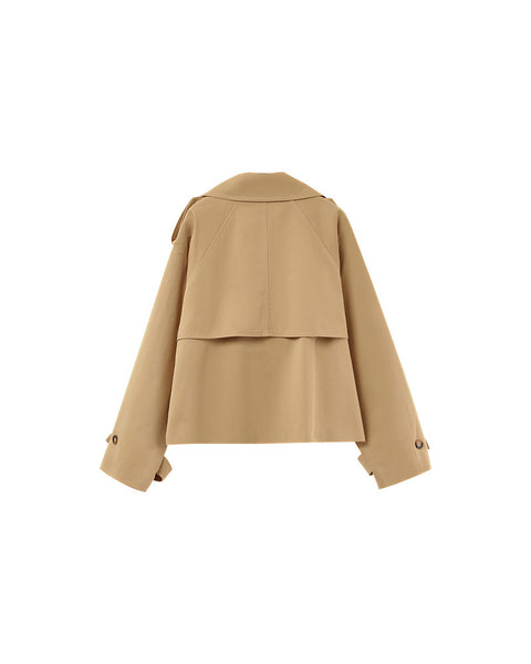 Grace & Mila Printemps Spring Trench Coat - Camel