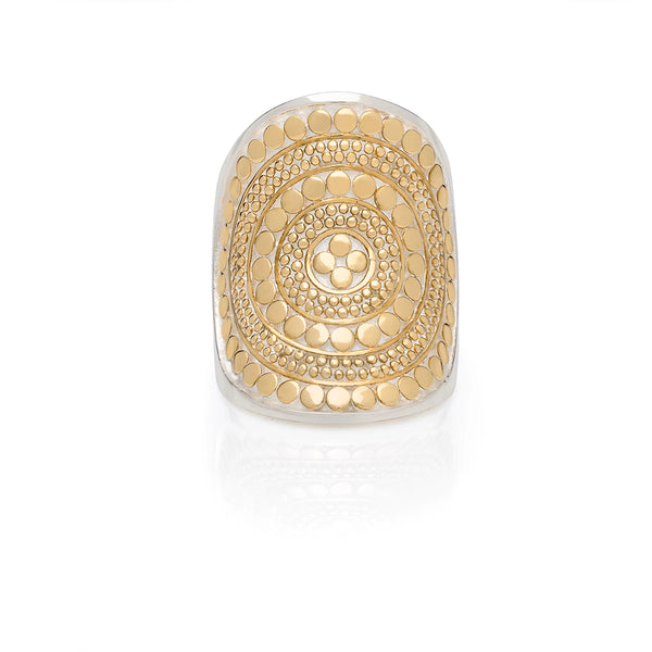 ANNA BECK Classic Saddle Ring - Gold