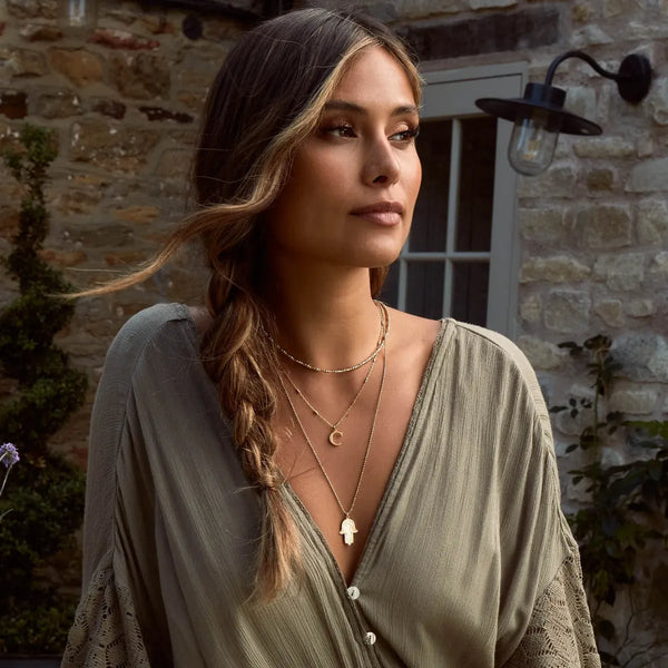 ChloBo Rhythm Of Water Necklace - Gold