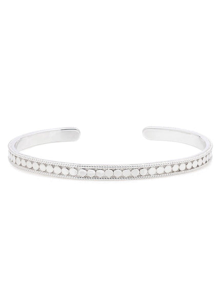 ANNA BECK Classic Stacking Cuff Bracelet - Silver