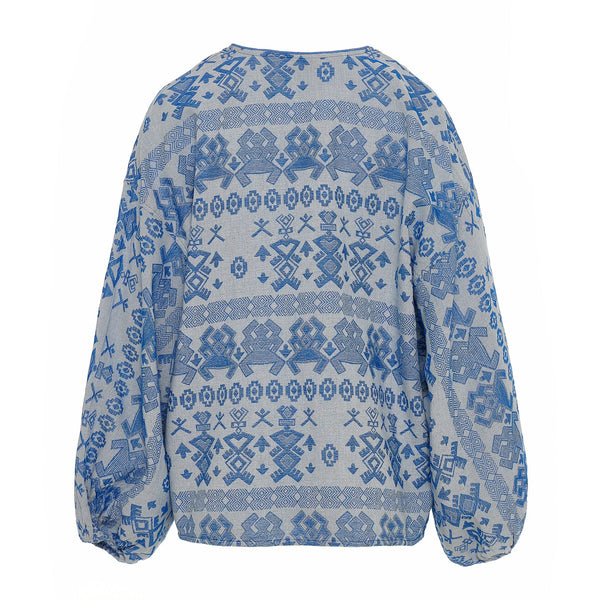 Devotion Twins Wildwood Blouse - Blue