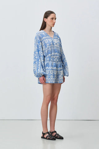 Devotion Twins Wildwood Blouse - Blue