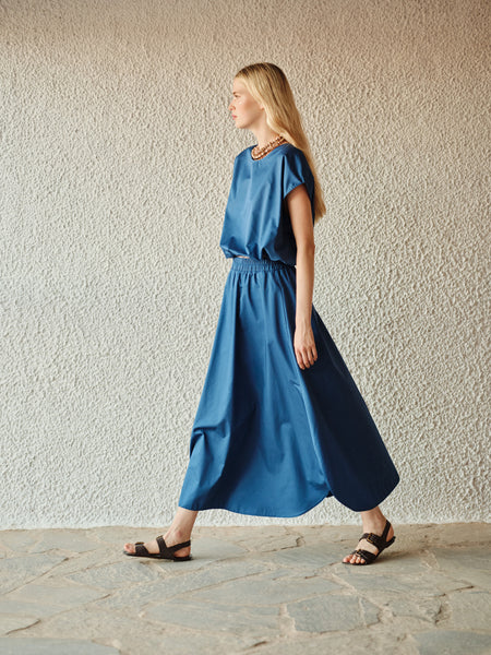 Devotion Twins Verve Maxi Skirt - Blue