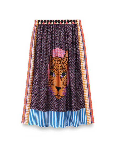 Me369 Hailey Midi Skirt - Pink