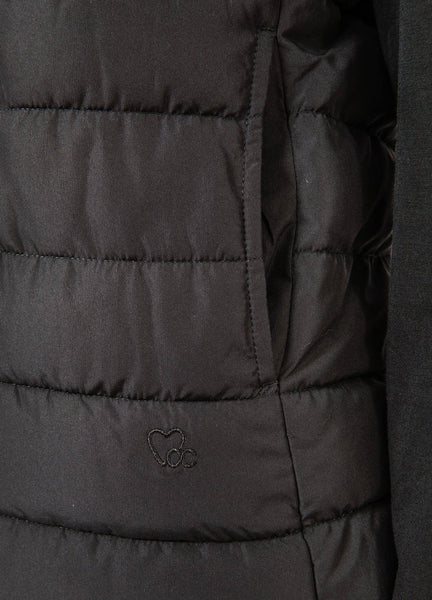 Coster Copenhagen CCHeart Asta Quilted Vest - Black