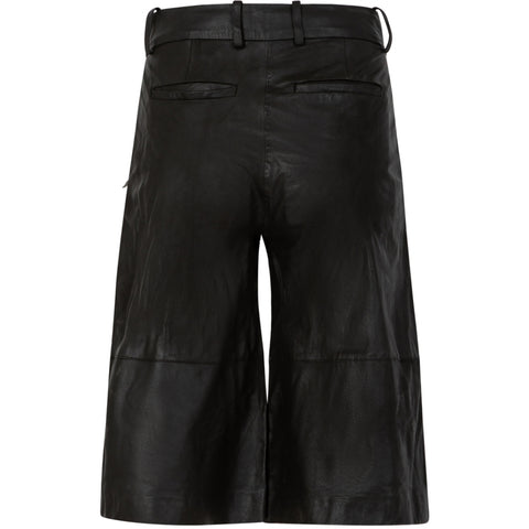 Coster Copenhagen Petra Leather Shorts - Black