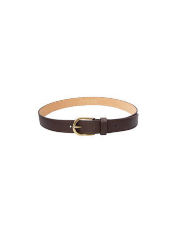 Black Colour BCIris Leather Belt - Mocca