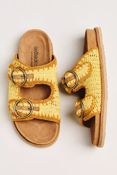 Laidback London Clay Slider - Butter Yellow / Tumeric