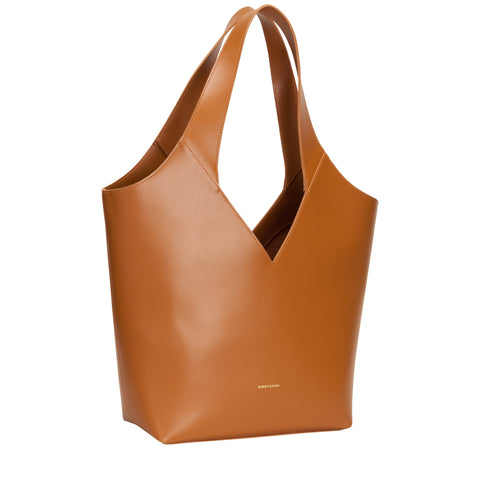 Every Other Twin Strap Halter Tote - Tan