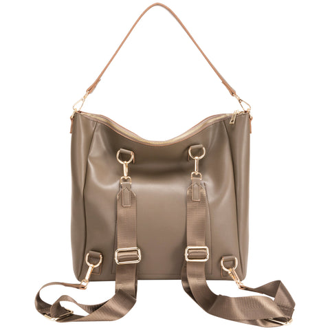 Every Other Backpack Shoulder Bag - Taupe