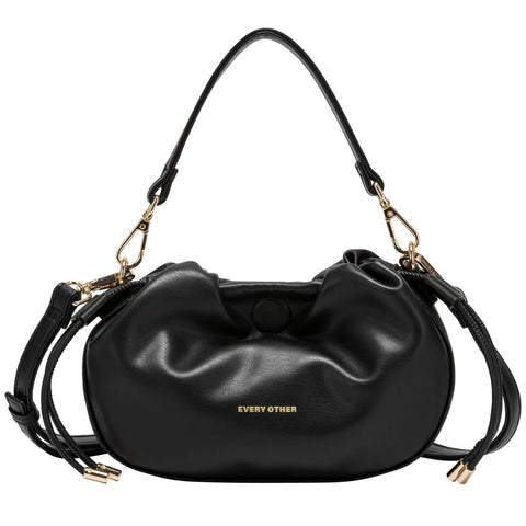 Every Other Shoulder Cross Body Bag - Black