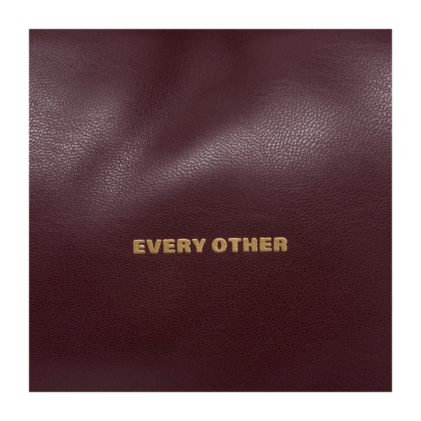 Every Other Shoulder Cross Body Bag - Burgundy