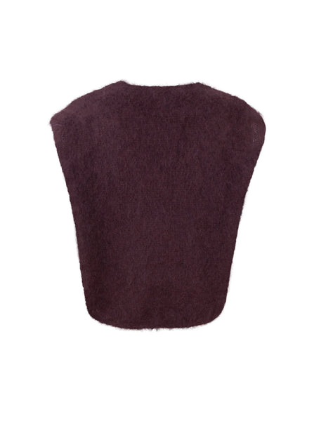 Black Colour BCBJOERK Pullover Vest - Coffee