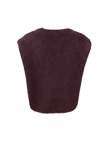 Black Colour BCBJOERK Pullover Vest - Coffee