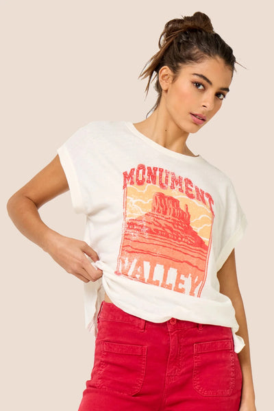 FIVE Paris Valley T-Shirt - Off White