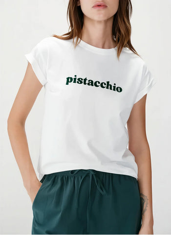 Grace & Mila Short Sleeve T-Shirt - Pistaccio / Green