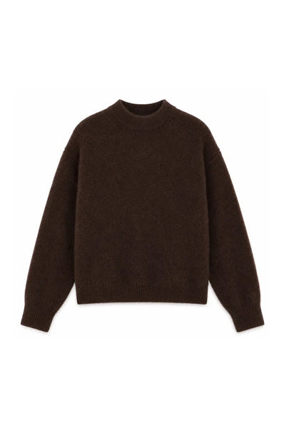 TWNS Thornton Knitted Sweater - Chocolate