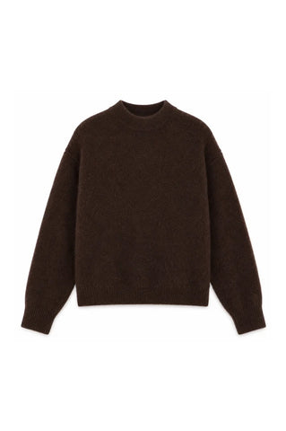 TWNS Thornton Knitted Sweater - Chocolate