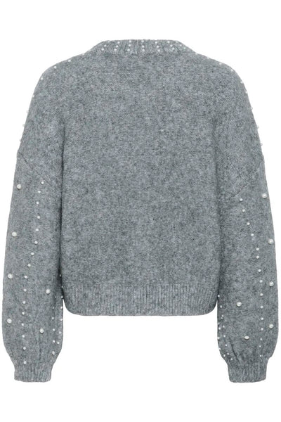 Saint Tropez Madeleine SZ Pullover - Grey Melange