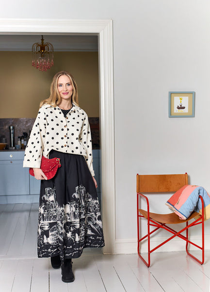 Black Colour BCRoma Skirt - Black