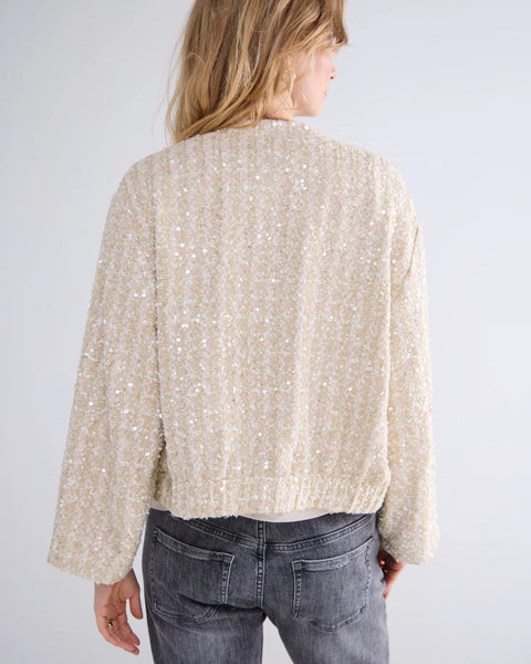 Summum Woman Tweed Jacket - Ivory