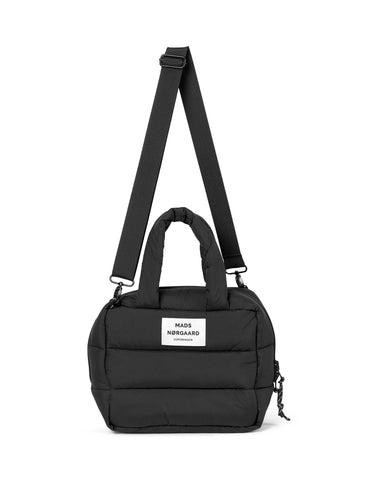 MADS NØRGAARD Light Ripstop Boxy AOP Bag -Asphalt