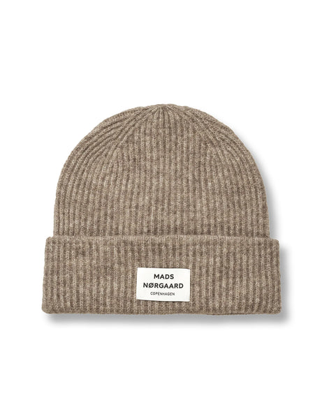 MADS NØRGAARD Tosca Anju Beanie Hat - Roasted Cashew